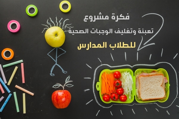 فكرة مشروع تعبئة وتغليف الوجبات الصحية لطلاب المدارس