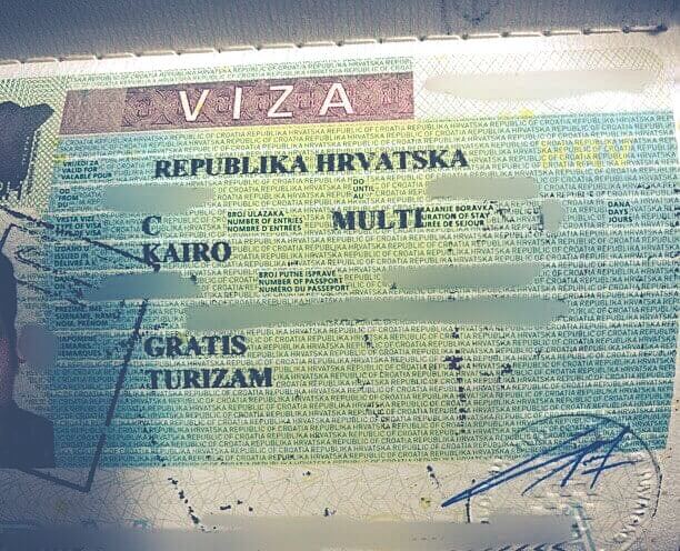 فيزا كرواتيا - كافة التفاصيل!